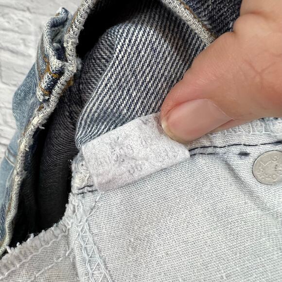 Vintage Levi's Orange Tab Mens Jeans 509 36x28.5" Faded/Broken In/Hemmed - Picture 9 of 9